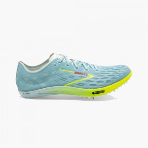 Dámské Racing Boty Brooks ELMN8 7 Blankyt Červené | XTDZW-7498