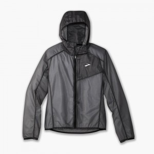 Dámské Svrchní Oblečení Brooks All Altitude Jacket Černé | TOYVB-5876