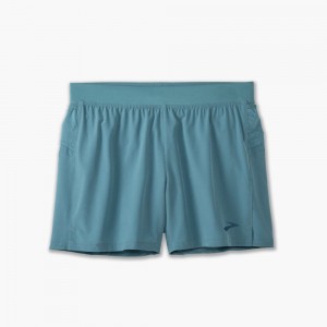 Pánské Kraťasy Brooks Sherpa 5 Short Blankyt | FOLTZ-3610